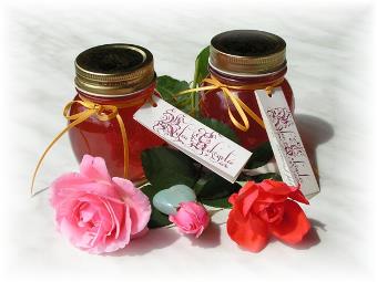 Balsam f�r die Seele - Champagner-Rosengelee, Rosen-Sektgelee