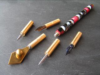 Ruling Pen, Arte Scribere, Kalligraphie Federhalter SAM