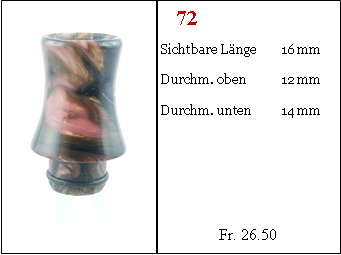 Drip Tip 510 Bogati