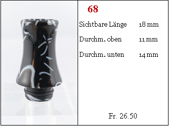 Drip Tip 510 Bogati