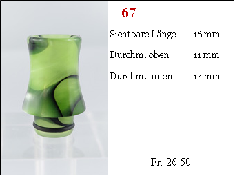Drip Tip 510 Bogati