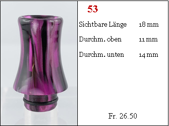 Drip Tip 510 Bogati