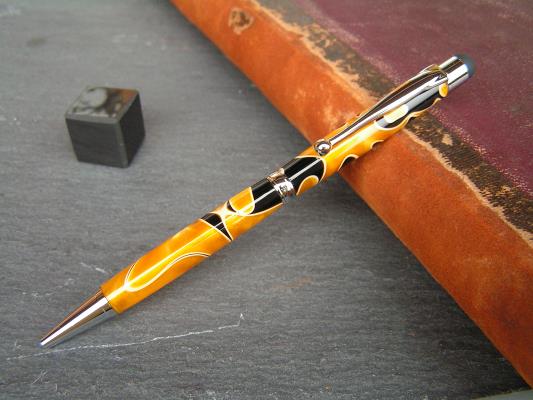 Touchpen Kugelschreiber Edelharz